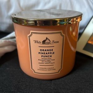 Orange Pineapple Punch Bath and Body Works Candle